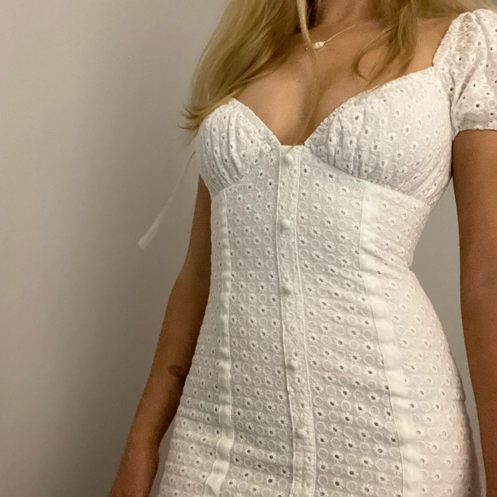 White princess Polly dress size 6 - Picture 3 of 4